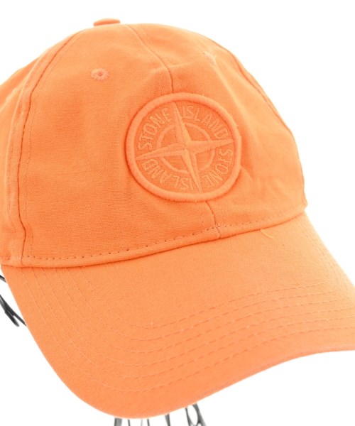 STONE ISLAND（ストーンアイランド）キャップ オレンジ サイズ:M メンズ/2200708057025