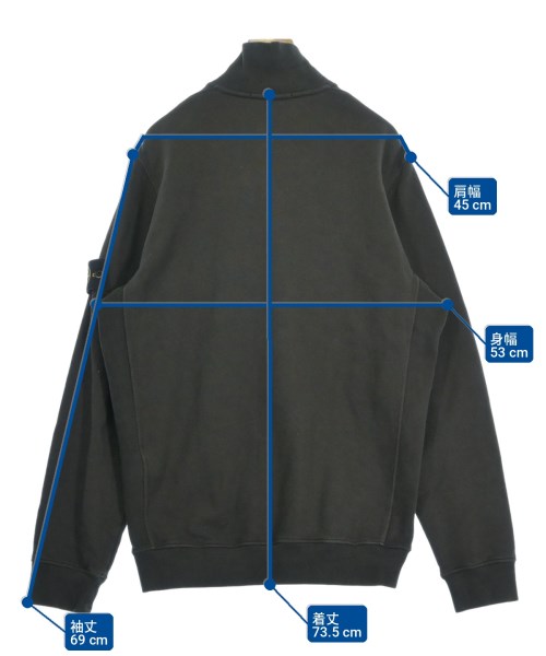 STONE ISLAND（ストーンアイランド）スウェット 黒 サイズ:L メンズ/2200709377108