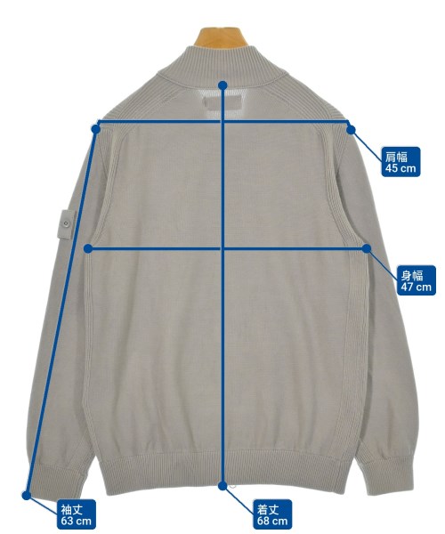 STONE ISLAND（ストーンアイランド）ニット・セーター グレー サイズ:S メンズ/2200662980032