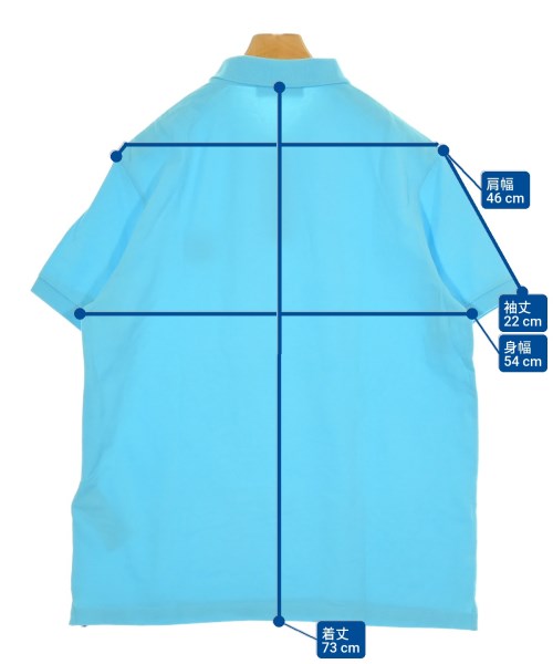 STONE ISLAND（ストーンアイランド）ポロシャツ 青 サイズ:XL メンズ/2200659652027