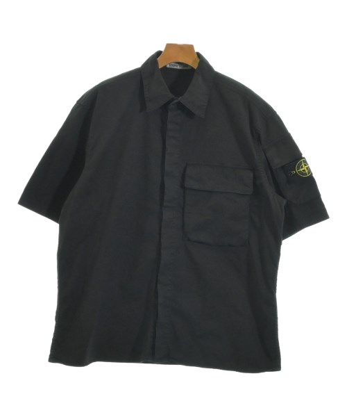 STONE ISLAND(ストーンアイランド)カジュアルシャツ 黒 サイズ:L/2200664576028