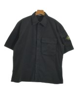 STONE ISLAND（ストーンアイランド）カジュアルシャツ 黒 サイズ:L メンズ/2200664576028
