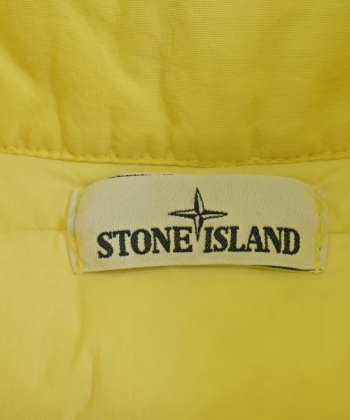 STONE ISLAND（ストーンアイランド）ダウンジャケット/ダウンベスト 黄 サイズ:L メンズ/2200664025328