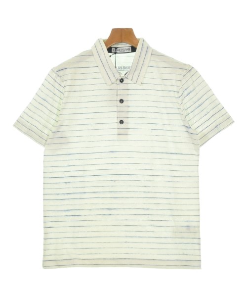 STONE ISLAND(ストーンアイランド)ポロシャツ 白 サイズ:M/2200665489037