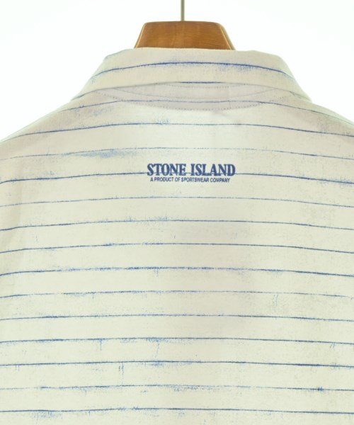 STONE ISLAND（ストーンアイランド）ポロシャツ 白 サイズ:M メンズ/2200665489037