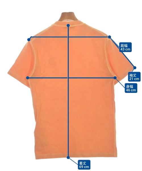 STONE ISLAND（ストーンアイランド）Tシャツ・カットソー オレンジ サイズ:S メンズ/2200669385014