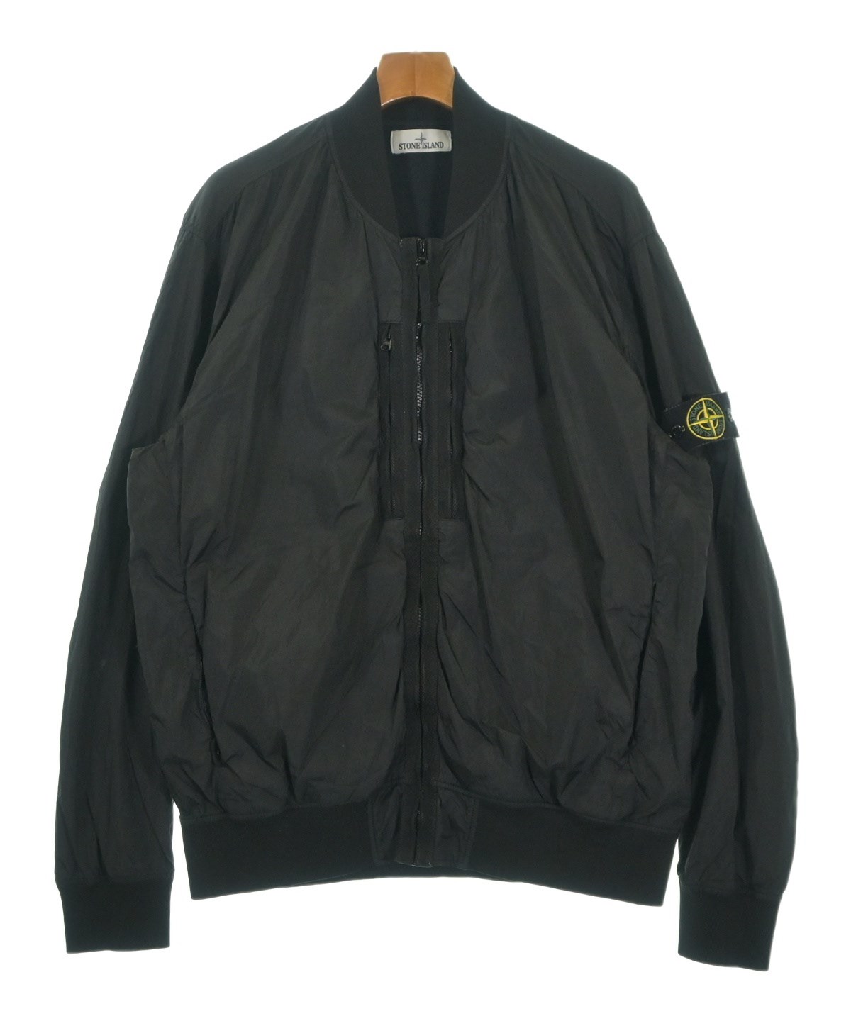 STONE ISLAND（ストーンアイランド）ミリタリーブルゾン 黒 サイズ:3XL