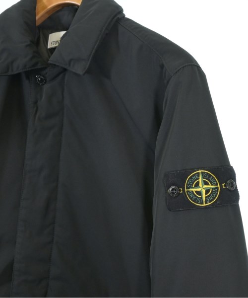 STONE ISLAND（ストーンアイランド）ステンカラーコート 黒 サイズ:S メンズ/2200670201013