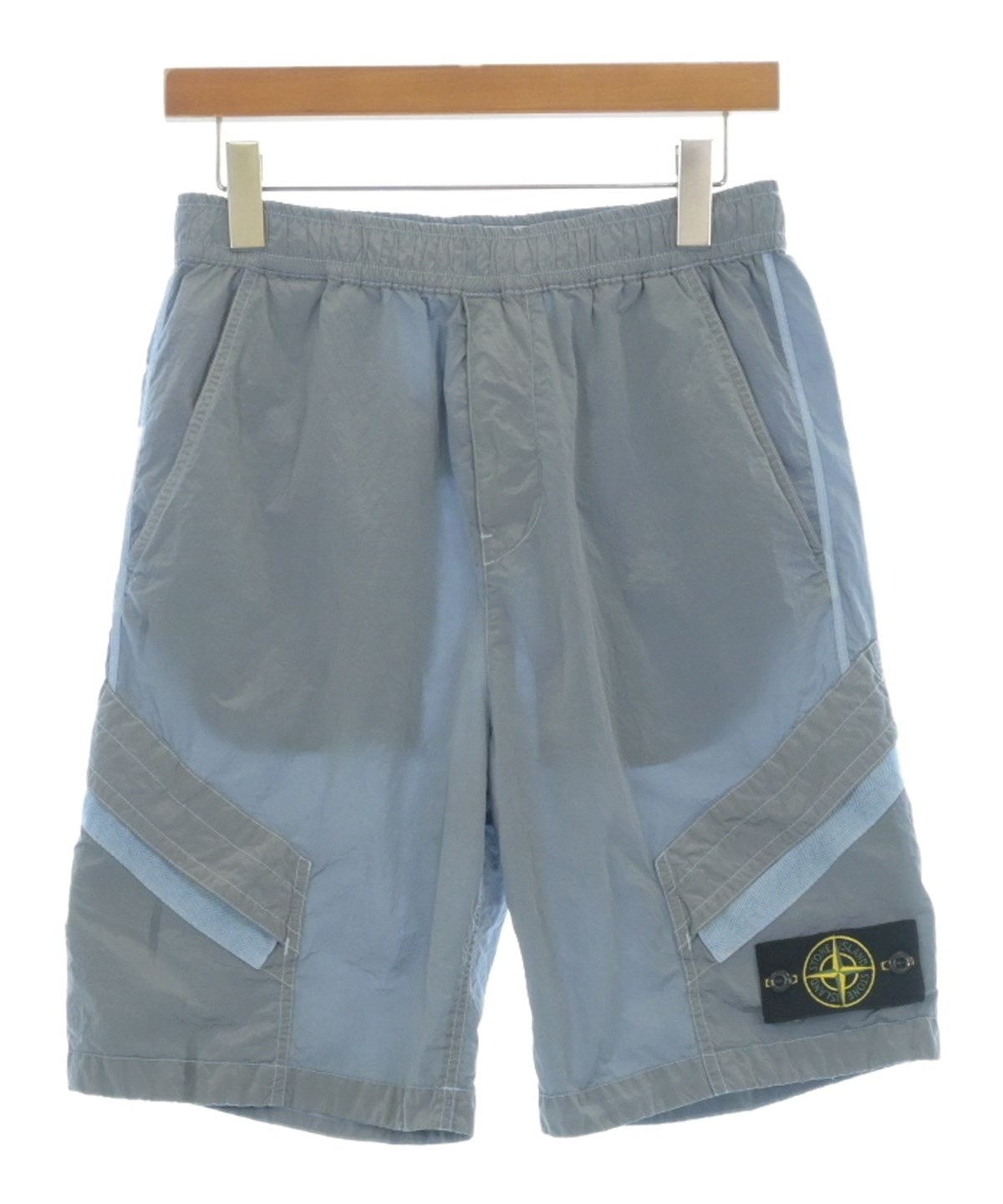 STONE  ショーツ ライトブルー TYPE CO 32 STONE ISLAND（ストーンアイランド）ショートパンツ 青 サイズ:29(S位