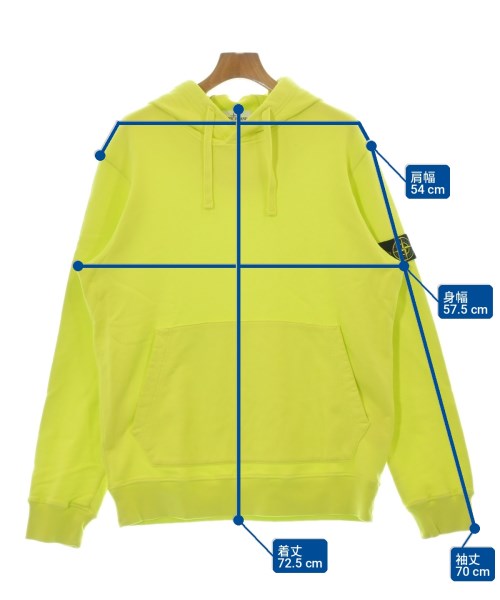 STONE ISLAND（ストーンアイランド）パーカー 黄 サイズ:XL メンズ/2200722687024