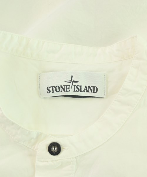 STONE ISLAND（ストーンアイランド）カジュアルシャツ 白 サイズ:M メンズ/2200722702017