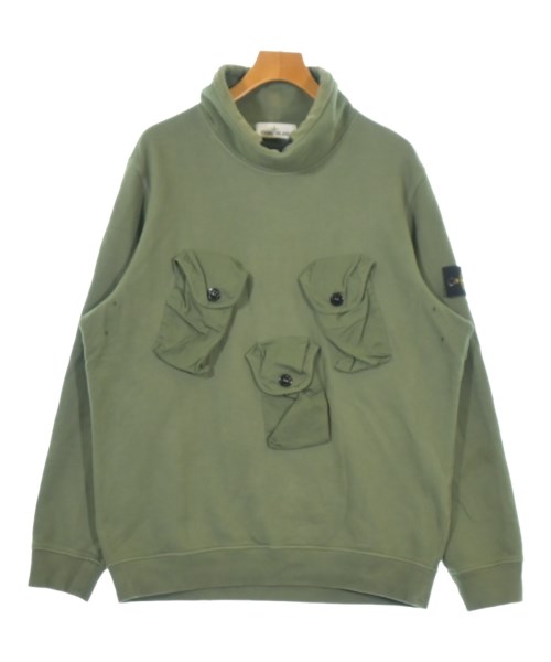 STONE ISLAND（ストーンアイランド）スウェット カーキ サイズ:XL メンズ/2200722713099