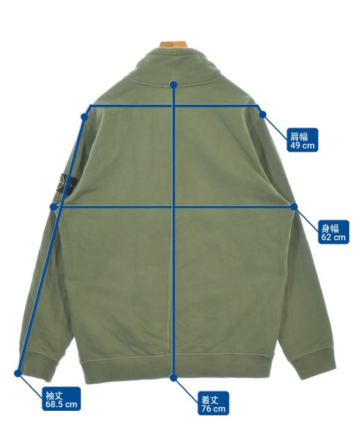 STONE ISLAND（ストーンアイランド）スウェット カーキ サイズ:XL メンズ/2200722713099