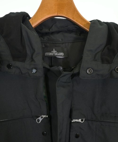 STONE ISLAND（ストーンアイランド）モッズコート 黒 サイズ:L メンズ/2200723017028