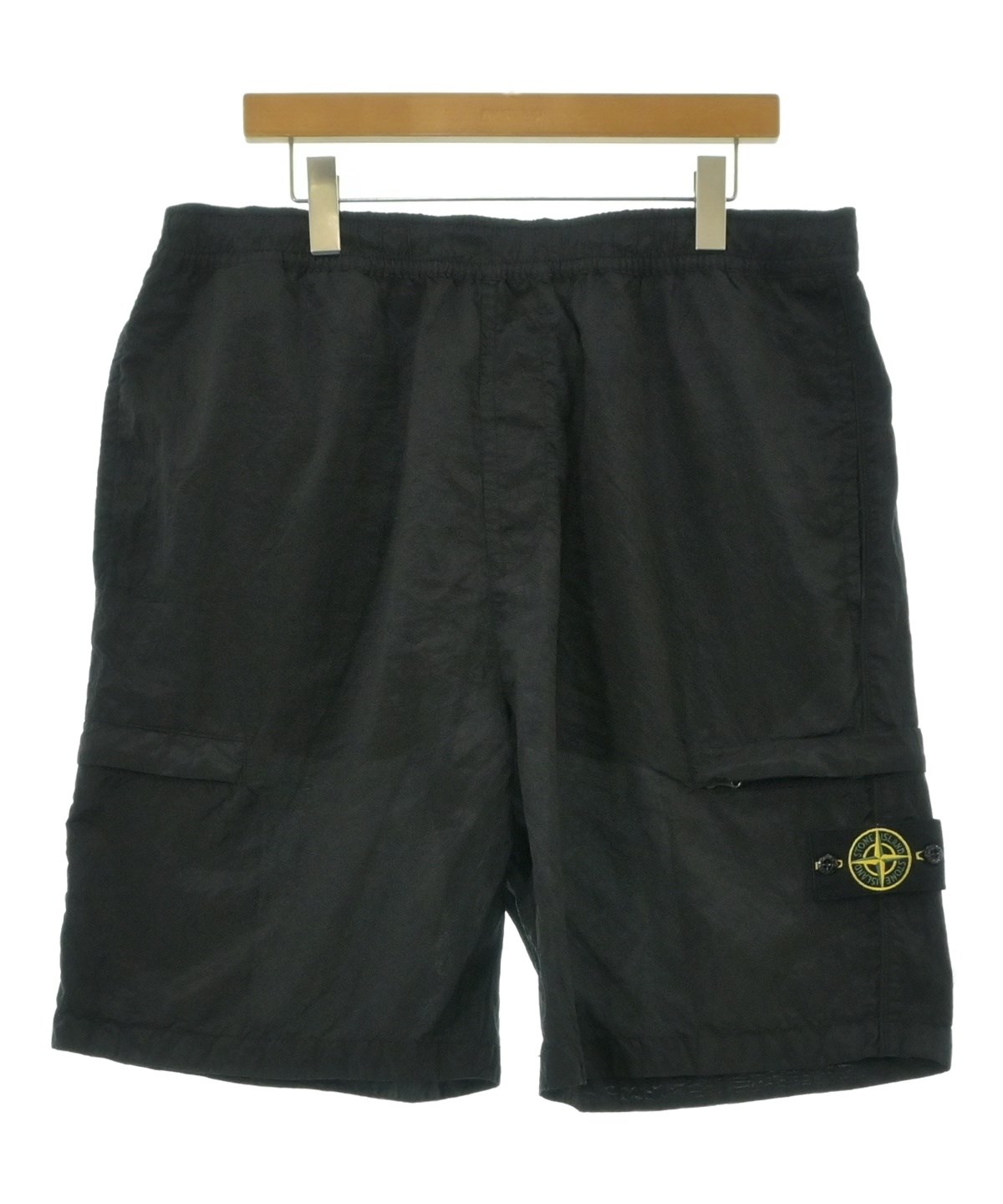 STONE ISLAND（ストーンアイランド）ショートパンツ 黒 サイズ:38(XXL
