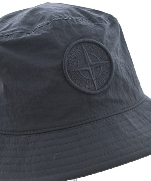 STONE ISLAND（ストーンアイランド）ハット 黒 サイズ:XL メンズ/2200719048234
