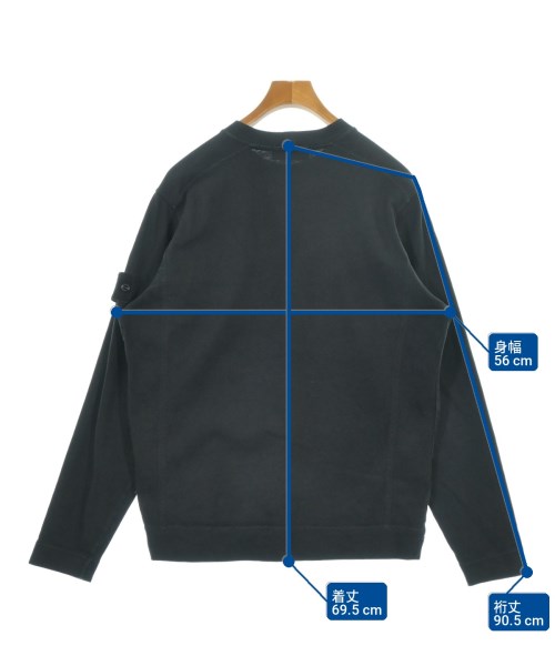 STONE ISLAND（ストーンアイランド）スウェット 黒 サイズ:M メンズ/2200725548056