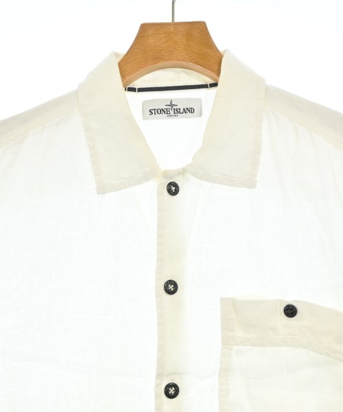 STONE ISLAND（ストーンアイランド）カジュアルシャツ 白 サイズ:L メンズ/2200726042034