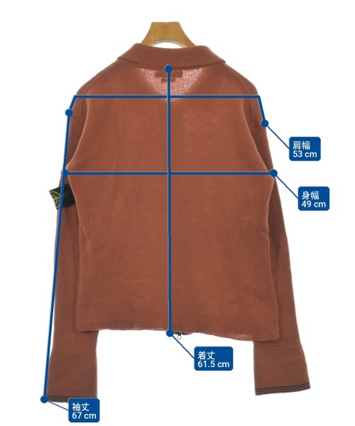 STONE ISLAND（ストーンアイランド）カーディガン オレンジ サイズ:-(M位) メンズ/2200727082237