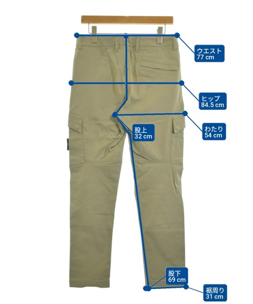 STONE ISLAND（ストーンアイランド）カーゴパンツ カーキ サイズ:28(S位) メンズ/2200727731012