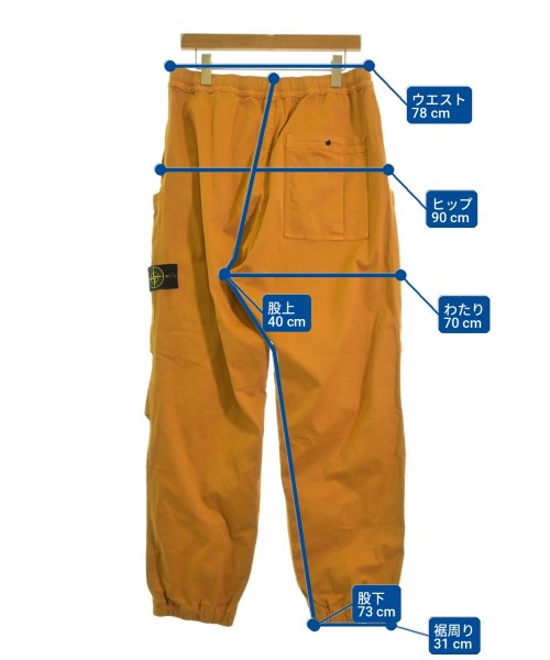 STONE ISLAND（ストーンアイランド）カーゴパンツ オレンジ サイズ:32(L位) メンズ/2200728373075