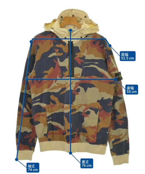 STONE ISLAND（ストーンアイランド）パーカー その他（柄物・カラフル） サイズ:L メンズ/2200684263052