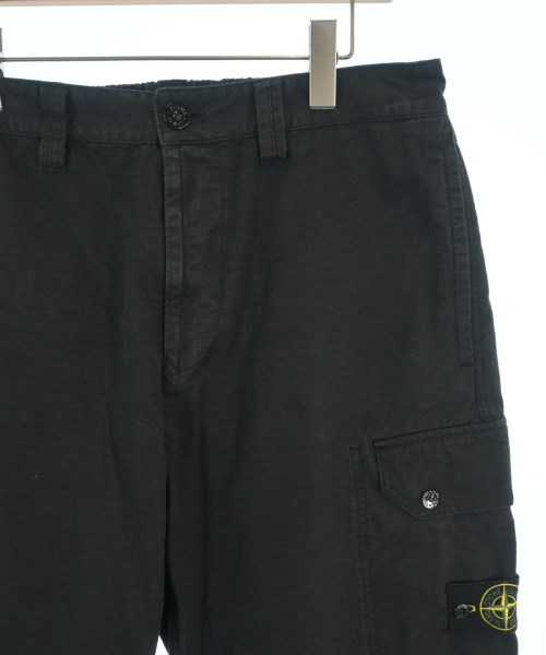 STONE ISLAND（ストーンアイランド）カーゴパンツ 黒 サイズ:32(L位) メンズ/2200681232068