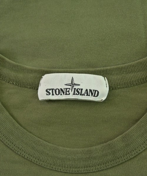 STONE ISLAND（ストーンアイランド）Tシャツ・カットソー カーキ サイズ:L メンズ/2200686873105