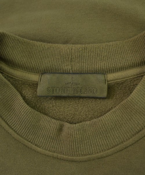 STONE ISLAND（ストーンアイランド）スウェット カーキ サイズ:M メンズ/2200687397051