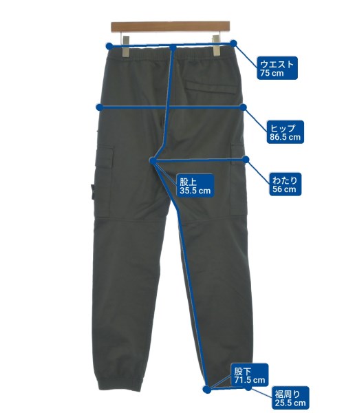 STONE ISLAND（ストーンアイランド）カーゴパンツ グレー サイズ:30(M位) メンズ/2200688452087