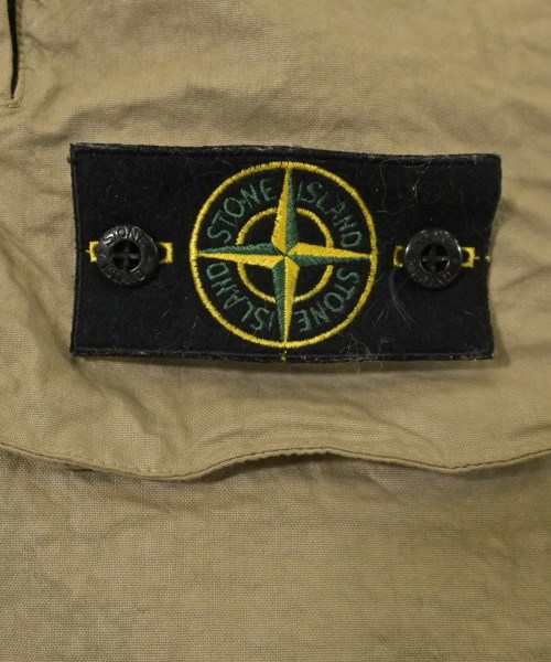 STONE ISLAND（ストーンアイランド）カジュアルシャツ ベージュ サイズ:S メンズ/2200684199078