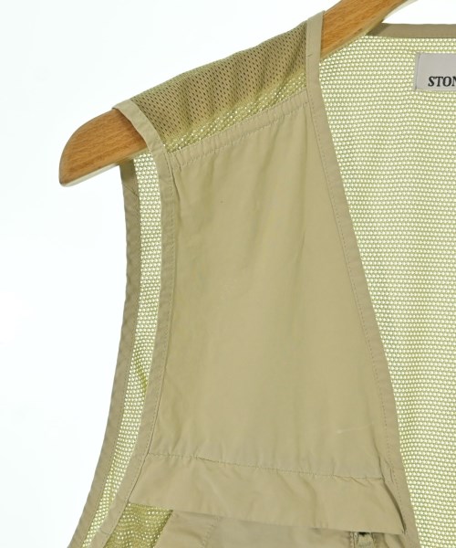 STONE ISLAND（ストーンアイランド）カジュアルシャツ ベージュ サイズ:M メンズ/2200684199085