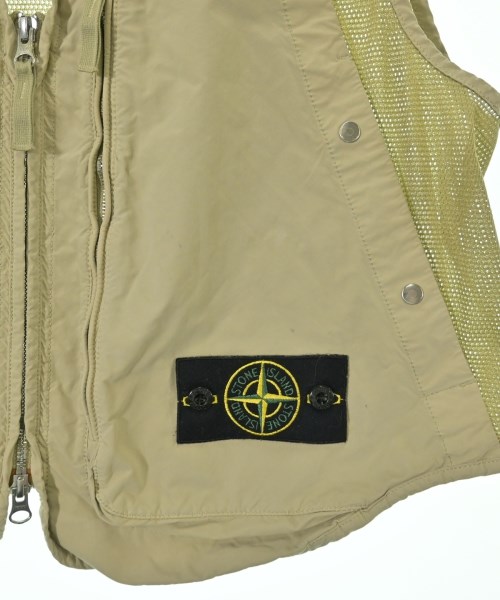STONE ISLAND（ストーンアイランド）カジュアルシャツ ベージュ サイズ:M メンズ/2200684199085