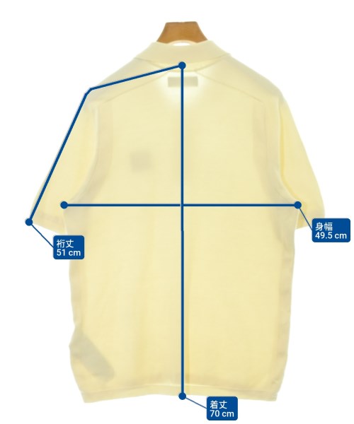 STONE ISLAND（ストーンアイランド）ポロシャツ 白 サイズ:M メンズ/2200684199122