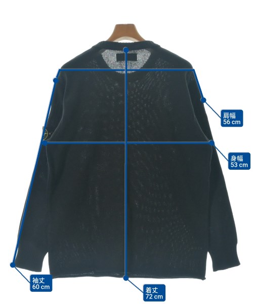 STONE ISLAND（ストーンアイランド）ニット・セーター 黒 サイズ:L メンズ/2200690710014