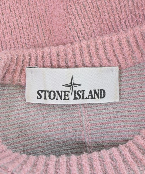STONE ISLAND（ストーンアイランド）ニット・セーター ピンク サイズ:M メンズ/2200691981048