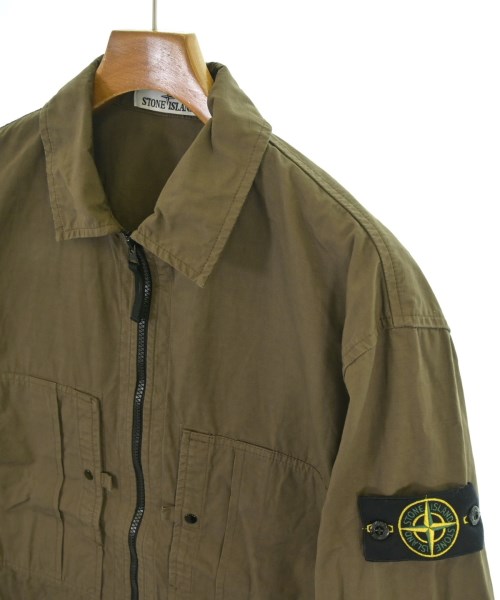 STONE ISLAND（ストーンアイランド）ミリタリーブルゾン 茶 サイズ:M メンズ/2200693311034