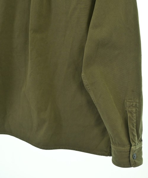 STONE ISLAND（ストーンアイランド）カジュアルシャツ カーキ サイズ:M メンズ/2200693311041