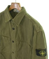 STONE ISLAND（ストーンアイランド）カジュアルシャツ カーキ サイズ:M メンズ/2200693311041