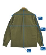 STONE ISLAND（ストーンアイランド）カジュアルシャツ カーキ サイズ:M メンズ/2200693311041