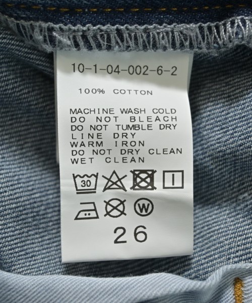 FIL DE FER（フィルデフェール）デニムパンツ 青 サイズ:26(M位) レディース/2200624793052