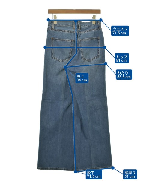 FIL DE FER（フィルデフェール）デニムパンツ 青 サイズ:26(M位) レディース/2200624793052