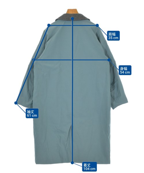 FIL DE FER（フィルデフェール）チェスターコート 緑 サイズ:F レディース/2200619825010