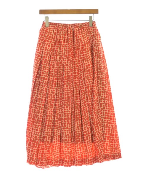 FIL DE FER（フィルデフェール）ロング・マキシ丈スカート 赤 サイズ:F レディース/2200612826083