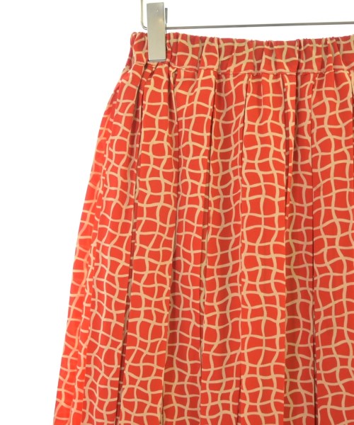 FIL DE FER（フィルデフェール）ロング・マキシ丈スカート 赤 サイズ:F レディース/2200612826083