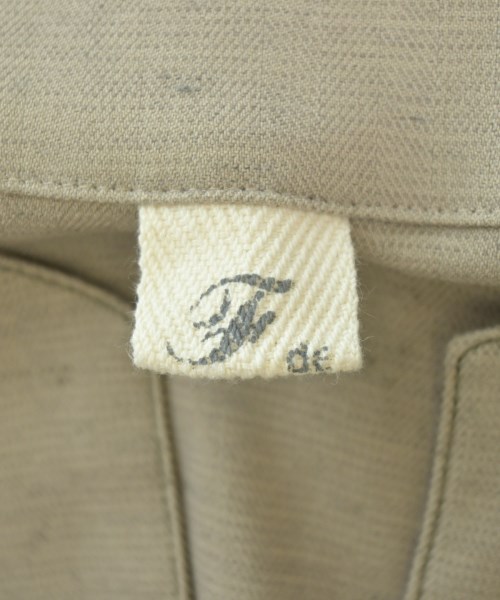 FIL DE FER（フィルデフェール）ワンピース ベージュ サイズ:F レディース/2200614788068