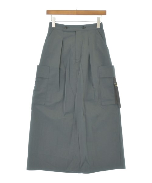 FIL DE FER(フィルデフェール)ロング・マキシ丈スカート グレー サイズ:F/2200671951122