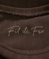 FIL DE FER（フィルデフェール）Tシャツ・カットソー 茶 サイズ:F レディース/2200655224143