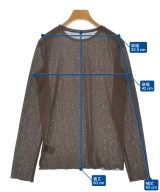 FIL DE FER（フィルデフェール）Tシャツ・カットソー 茶 サイズ:F レディース/2200655224143