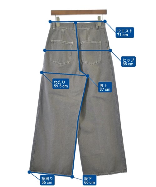 FIL DE FER（フィルデフェール）デニムパンツ グレー サイズ:26(M位) レディース/2200661028018